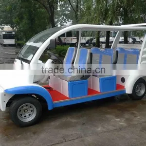 China Beautiful Design Electric Sightseeing Car!!! Bilayer Laminated Glass,wearproof and Anti-skidding thumbnail-1