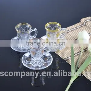 6PCS Set Glass Tea Mug With Holder thumbnail-2