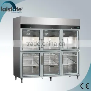 6 Glass Door Refrigerated Upright Display Case thumbnail-1