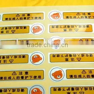 Any Shape Made Long Hold Time Adhesive Sticker Lable Printing thumbnail-1
