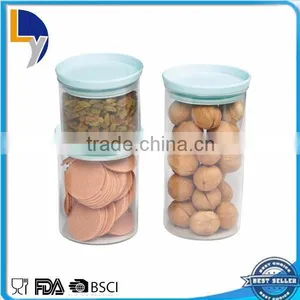 2016 New Design Product Custom Empty Round Clear Pet Plastic Honey Jar thumbnail-1