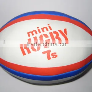 PVC Leather Soft Mini Rugby Ball thumbnail-2