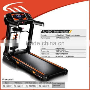 2.5 hp Motor Power Home Use Electrical Treadmill With Auto Incline Made in China Factory Directly thumbnail-1