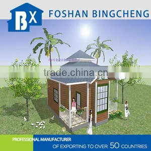 Modern Small Prefabricated Villa Beach House for Sale thumbnail-3