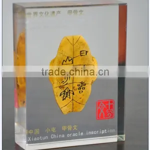 Classical Transparent Acrylic Polyester Resin Display, Chinese Traditional Acrylic Display thumbnail-1