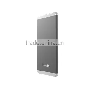 2016 Newest Design Slim USB Type-C 10000mah Portable Power Bank thumbnail-2
