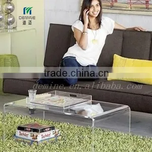 Light Rigid PMMA(acrylic) Tea Table Break Resistance thumbnail-1