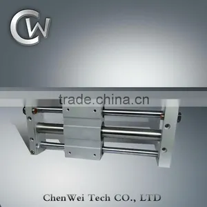 SMC Type CY1L Series Rodless Pneumatic Cylinder-Ball Bushing Bearing thumbnail-1