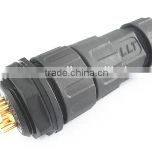 Waterproof Wire to Board 2+6 Pin Electrical Cable Connector thumbnail-3