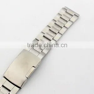18mm 20mm 22mm 24mm Stainless Steel Replacement Watch Band thumbnail-2