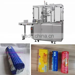 PLC Control Automatic Envelope Type Biscuit Trayless Wrapping Machine thumbnail-1
