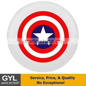 Captain America Frisbee, Captain America Disc, Outdoor Disc thumbnail-1