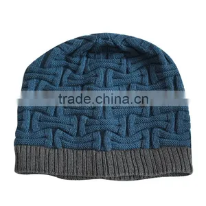Customized Plain Color no Cuff Polar Fleece and Acrylic Man Winter Cap thumbnail-4