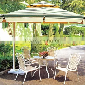 2016 Outdoor Round & Square Sunshade Cover Umbrella Aluminum Rome Umbrella thumbnail-5