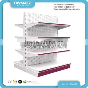 Retail Shop Metal Gondola Pharmacy Display Rack Shelving thumbnail-1