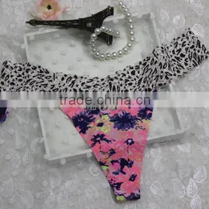 Bikini Girls Fashion Printed Lady Underwear Thong thumbnail-1
