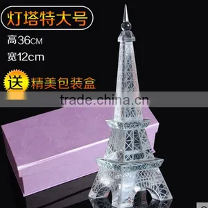 Crystal Big Eiffel Tower Model thumbnail-1