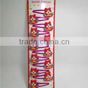 2015 Animals Ribbon Hair Clips and Best Sale for Children thumbnail-3