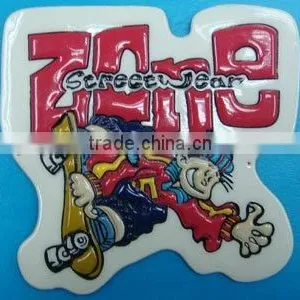 Colorful Skating Cartoon Label for Kids thumbnail-1