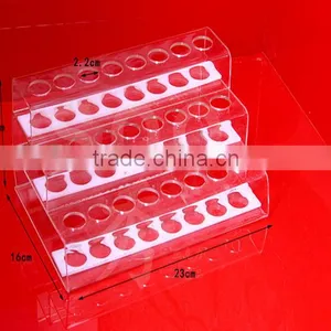 Factory Price Round Square 24 Holes Acrylic Lipstick Display Stand thumbnail-5