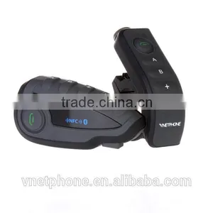 High Quality Motorcycle Helmet Bluetooth Headset Intercom With Remote Control thumbnail-1