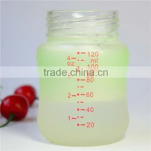 Color Change High Borosilicate Glass Feeding Bottle With Thermometer thumbnail-5