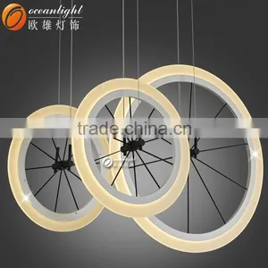 LED Pendant Light Pendant Light Chrome Designer Pendant Lighting OM66122-2A thumbnail-5