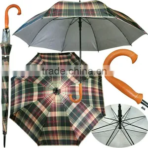 2013 Check Umbrella,Anti UV Umbrella,Auto Open Golf Umbrella thumbnail-1