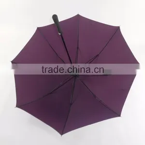 Easy Open Purple Color Golf Umbrella Easy Open thumbnail-4