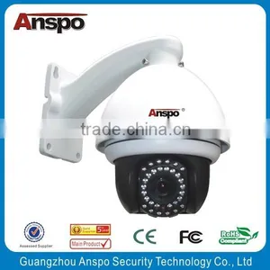 Anspo Hot Sale Smart Security System Four Inch 4" 10X Optical Zoom Auto Track Mini High Speed Dome Camera thumbnail-1