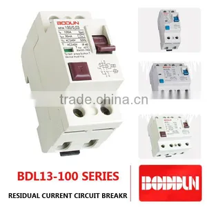 BDL13-100 High Quality and Hot Sale Rccb Circuit Breaker thumbnail-1