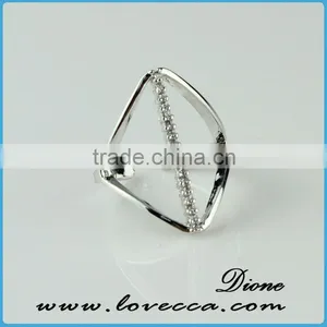 2015 Fashion Jewelry Ring!latest Weddingring Design !micro Pave Diamond Setting Ring-bridal Classic Wedding Ring thumbnail-2