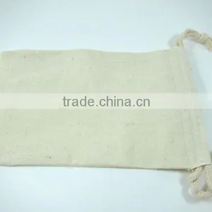 Wholesale Special Packaging Style Fashionable Muslin Handbag Drawstring Bag thumbnail-2