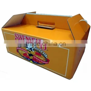 China Manufacturer Foldable Offset Printing Corrugated Cardboard Carton for Food thumbnail-1