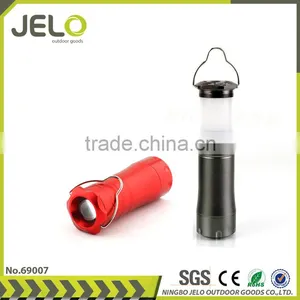 Cheaper Sales Promotion High Power 1W Zoom Torch & Camping Lantern 2 in 1 Hanging Lantern thumbnail-1