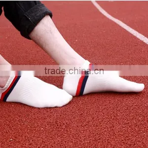 BULK Boy's Men Dry Low Cut Black White Sport Socks thumbnail-2