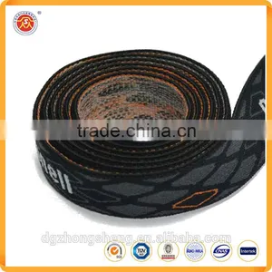 Custom Logo Printing Polyester Woven Elastic Bands Webbing For Underwear thumbnail-3