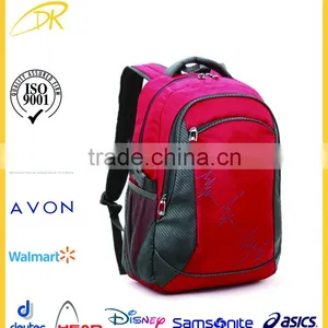 Black Simple Design Korean Backpack for High School Student thumbnail-1