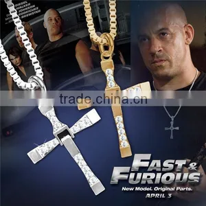 MYLOVE Fast & Furious Cross Necklace Dominic Toretto Necklace MJ-54 thumbnail-1
