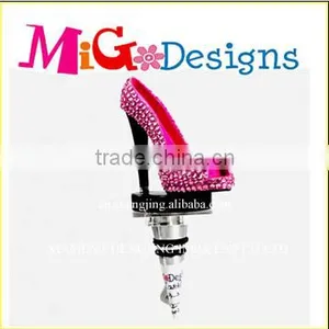 Vintage Resin Red Stiletto Design Wholesale Wine Stoppers thumbnail-1