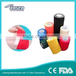 Waterproof Bandage Non Wobven Elastic Cohesive Bandage thumbnail-1