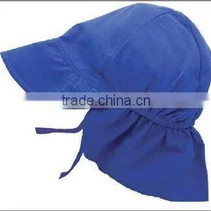 Blue UV Ear Kids Sun Hat thumbnail-1