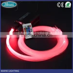 High Quality 1.5mm Lighting Plastic Optical Fiber Cable for Fiber Optic Ceiling Decoration thumbnail-4