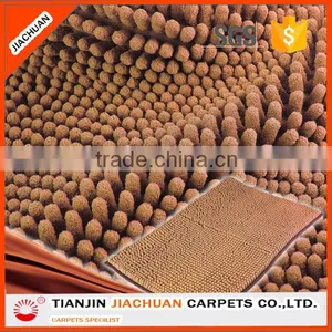 Loop Pile Polyester Chenille Bath Carpet thumbnail-1