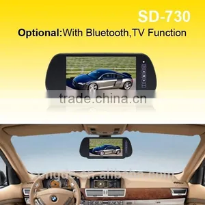 New 7" TFT LCD Full HD Remote Control Car Replace Rearview Backup Mirror Monitor thumbnail-5