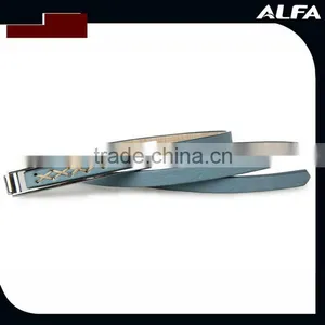 New Rectangle Snap Buckle Leather Belt thumbnail-1