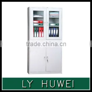 Huwei Steel Filing Cabinet With Glass Door thumbnail-1
