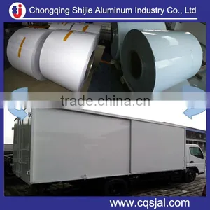 White Color Coated 3005 Alloy Aluminum Coil for Printing Application thumbnail-2