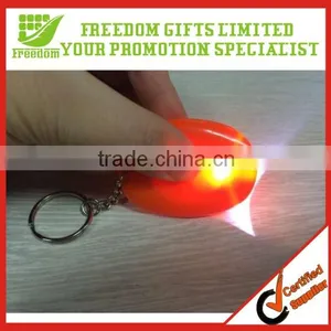 Cap Keychain Torch Light Led Keyring Flashlight thumbnail-1