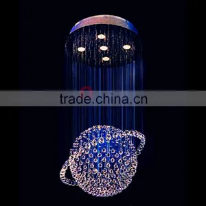 High Quality Remote Control Side Glow Fiber Optic Crystal Ball Lamp thumbnail-1